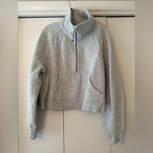 Lululemon Scuba oversized funnel neck half zip